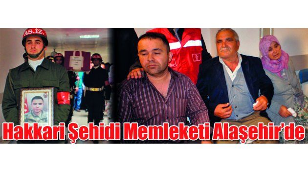 Hakkari Şehidi Memleketi Alaşehirde