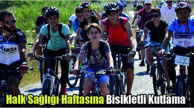 Halk Sağlığı Haftasına Bisikletli Kutlama