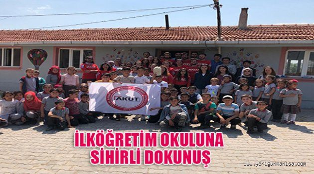 İLKÖĞRETİM OKULUNA SİHİRLİ DOKUNUŞ