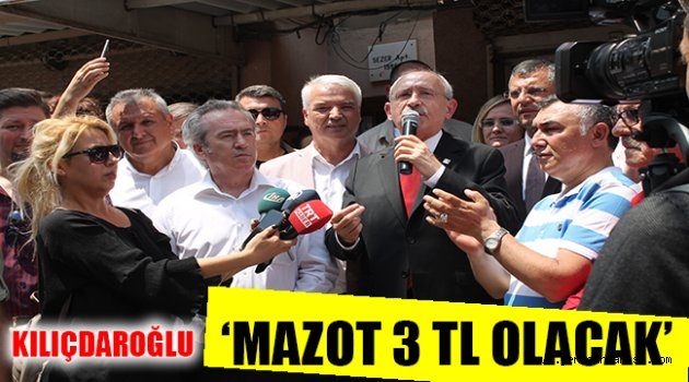 KILIÇDAROĞLU ÇİFTÇİYE SESLENDİ ‘MAZOT 3 TL OLACAK’