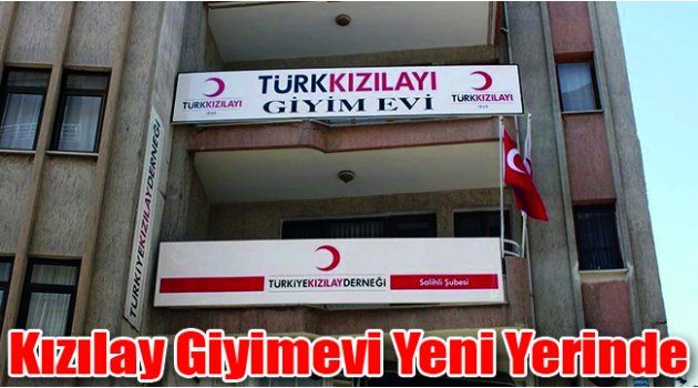 Kızılay Giyimevi Yeni Yerinde