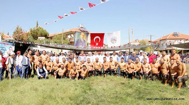 KULA’DA BAŞPEHLİVAN GÜREŞLERİNE “154 PEHLİVAN” KATILDI