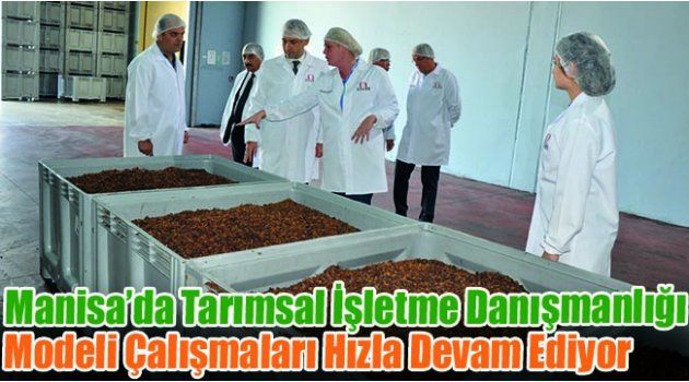 Manisa’da Tarımsal İşletme DanışmanlığıModeli Çalışmaları Hızla Devam Ediyor