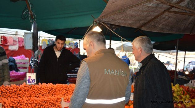 MANİSA PAZARLARINDA SIKI DENETİM