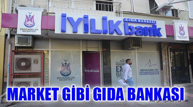 MARKET GİBİ GIDA BANKASI