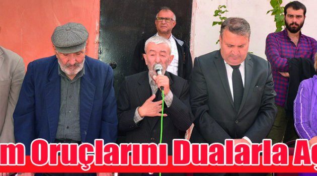 Matem Oruçlarını Dualarla Açtılar