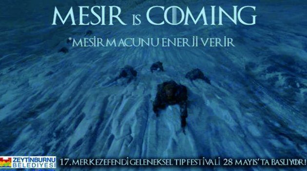 Mesir Festivalinde Game Of Thrones Göndermesi