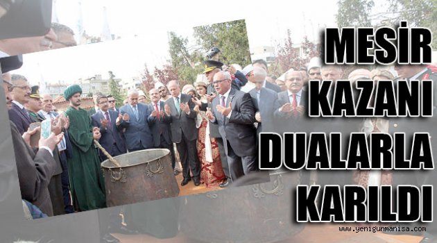 MESİR KAZANI DUALARLA KARILDI