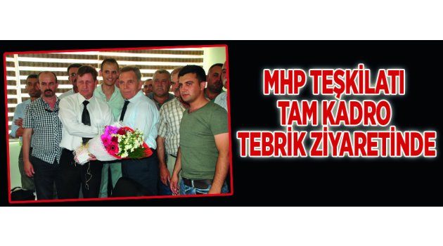 Mhp Teşkilatı Tam Kadro Tebrik Ziyaretinde