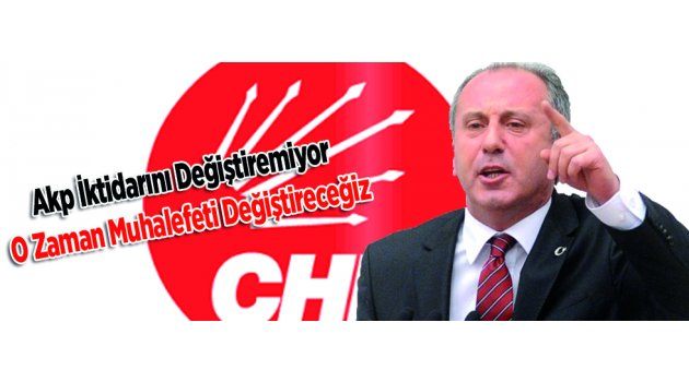 Önce Muhalefet Değişmeli!