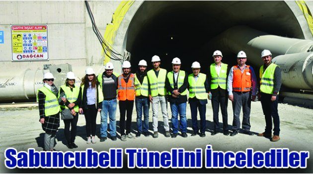 Sabuncubeli Tünelini İncelediler