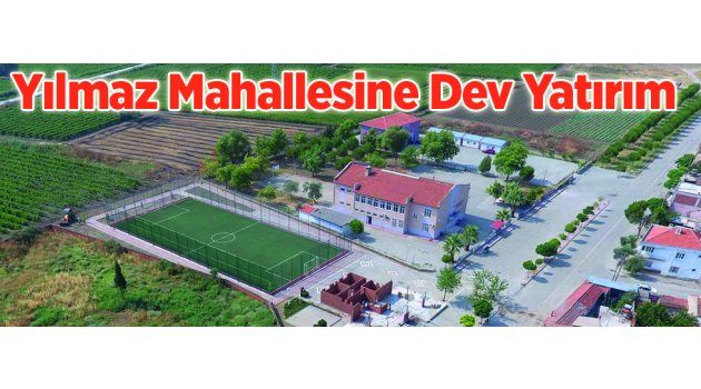 Saruhanlı Belediyesi’nden Yılmaz Mahallesine Dev Yatırım