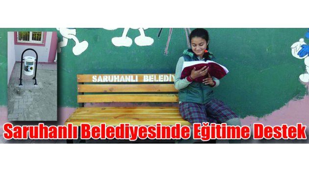 Saruhanlı Belediyesinde Eğitime Destek