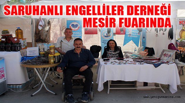 SARUHANLI ENGELLİLER DERNEĞİ MESİR FUARINDA