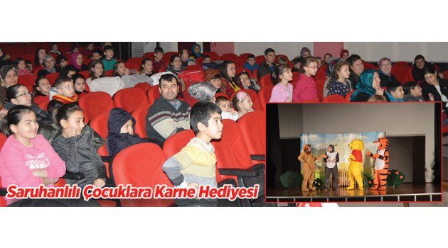 Saruhanlılı Çocuklara Karne Hediyesi Büyükşehir’den