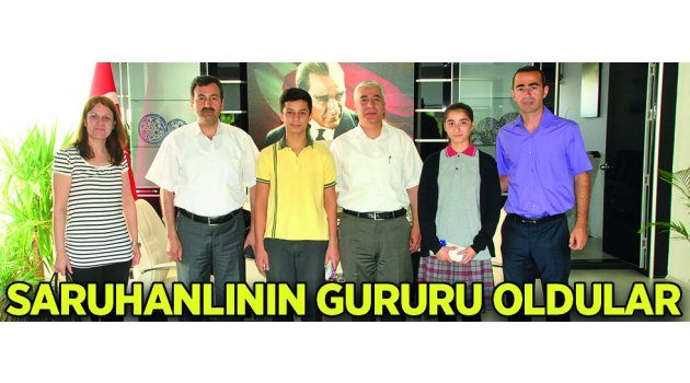 Saruhanlının Gururu Oldular