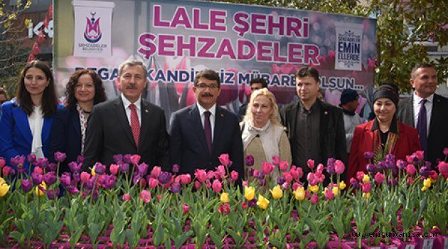 Şehzadeler ’den vatandaşlara 2 bin 500 adet lale soğanı