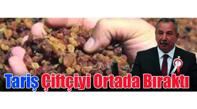 Tariş Çiftçiyi Ortada Bıraktı