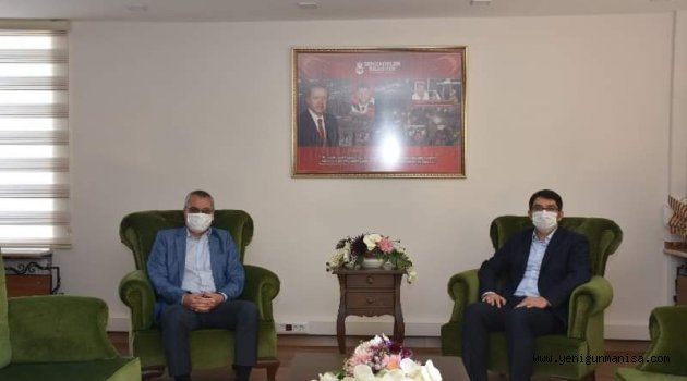 Vali Deniz, Şehzadeler Belediyesini Ziyaret Etti