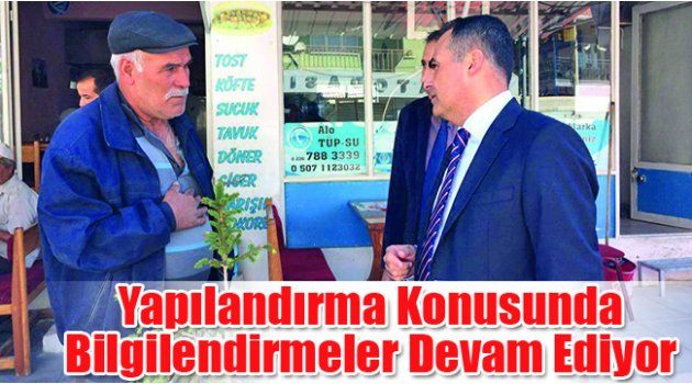 Yapılandırma Konusunda Bilgilendirmeler Devam Ediyor