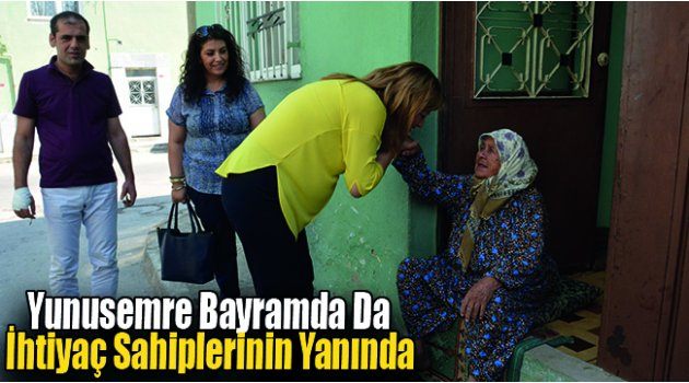 Yunusemre Bayramda Da İhtiyaç Sahiplerinin Yanında