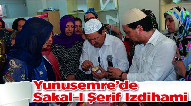 Yunusemre’de Sakal-I Şerif Izdihami