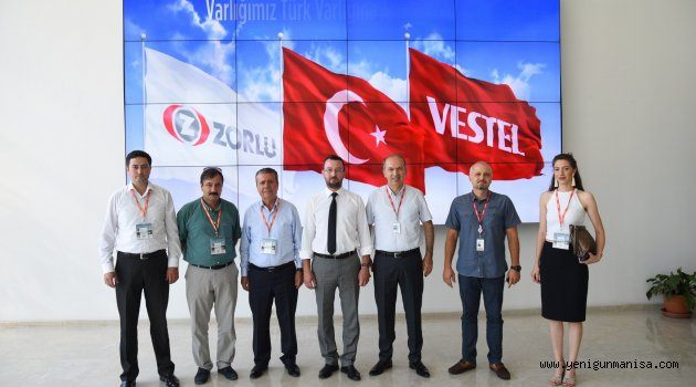 YUNUSEMRE SANAYİ KOMİSYONU ÜYELERİNDEN VESTEL’E ZİYARET